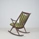 Danish rocking chair designed by Frank Reenskaug for Bramin, 1960s