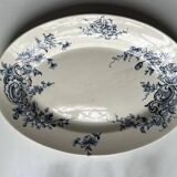 Iron earthenware serving dish, early 1900s
