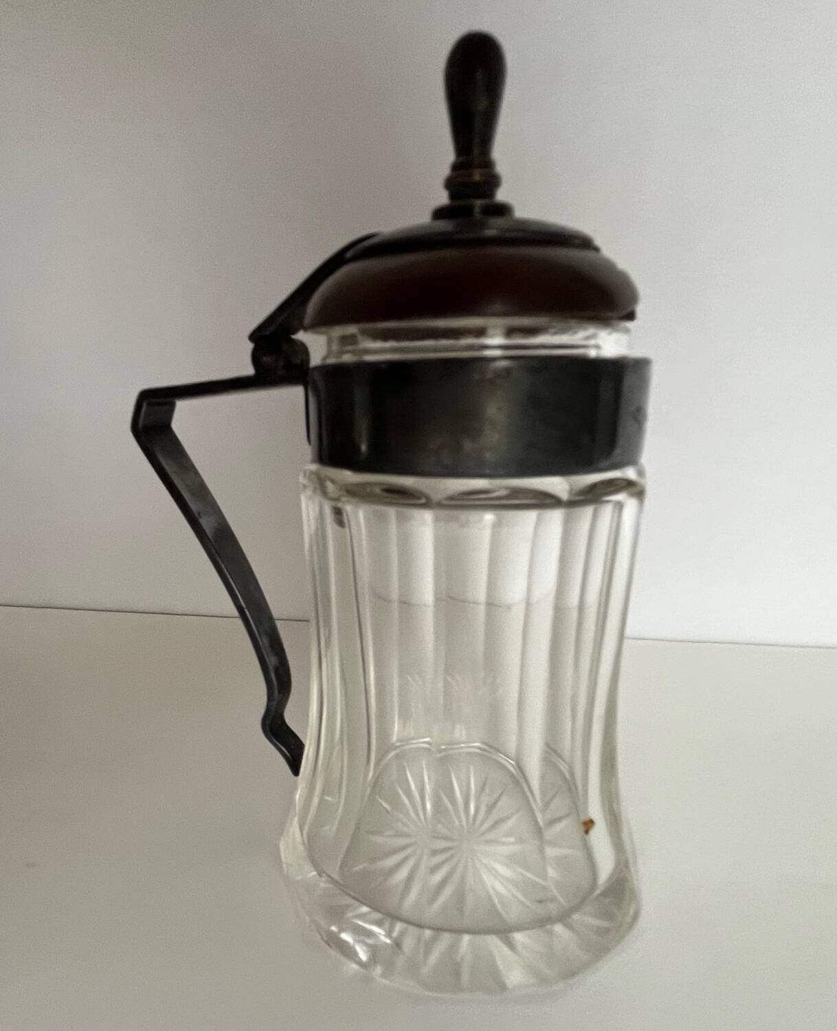 Old mustard or sugar bowl