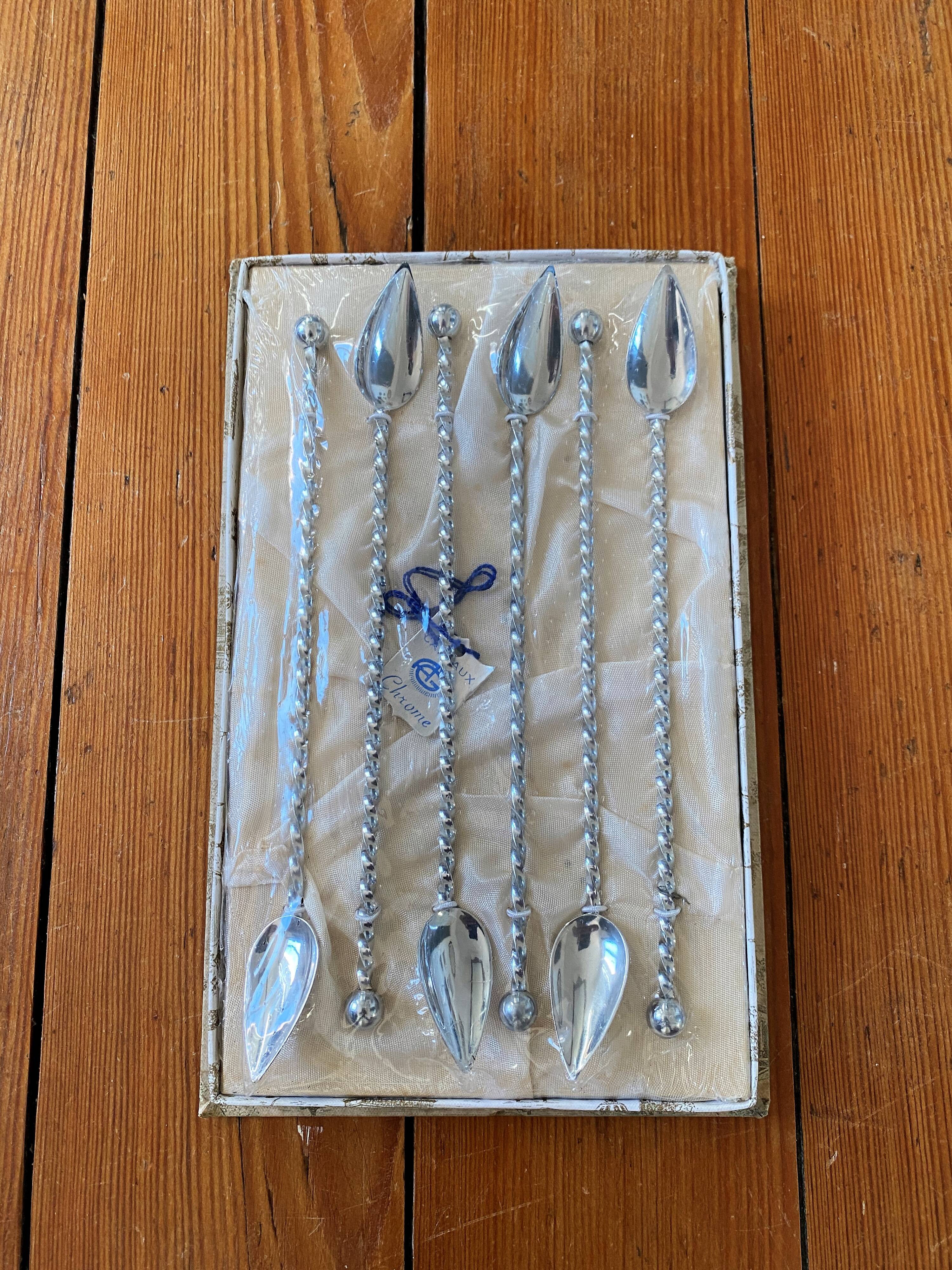 Set de 6 cuillères à cocktail