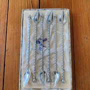 Set of 6 cocktail spoons