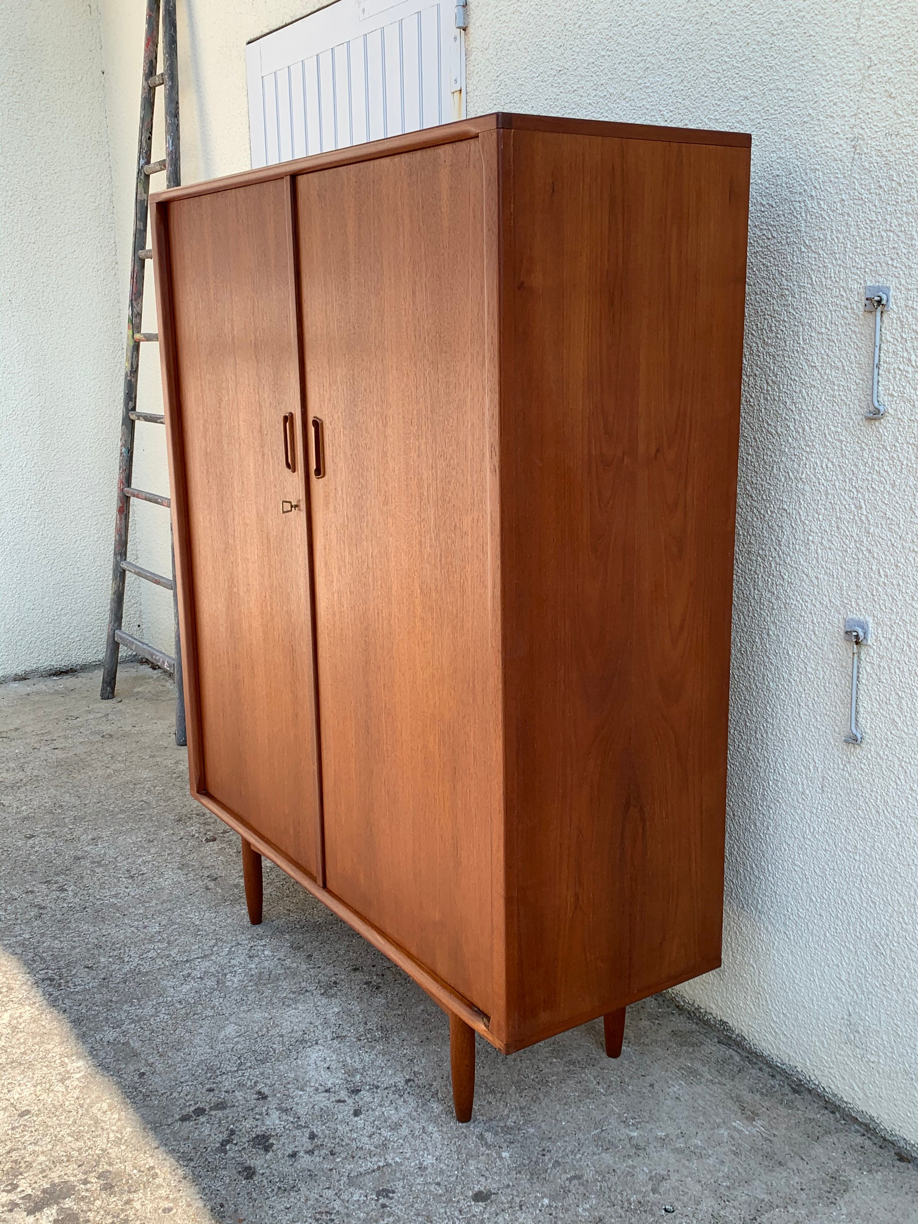 Scandinavian wardrobe in Scandinavian 1960