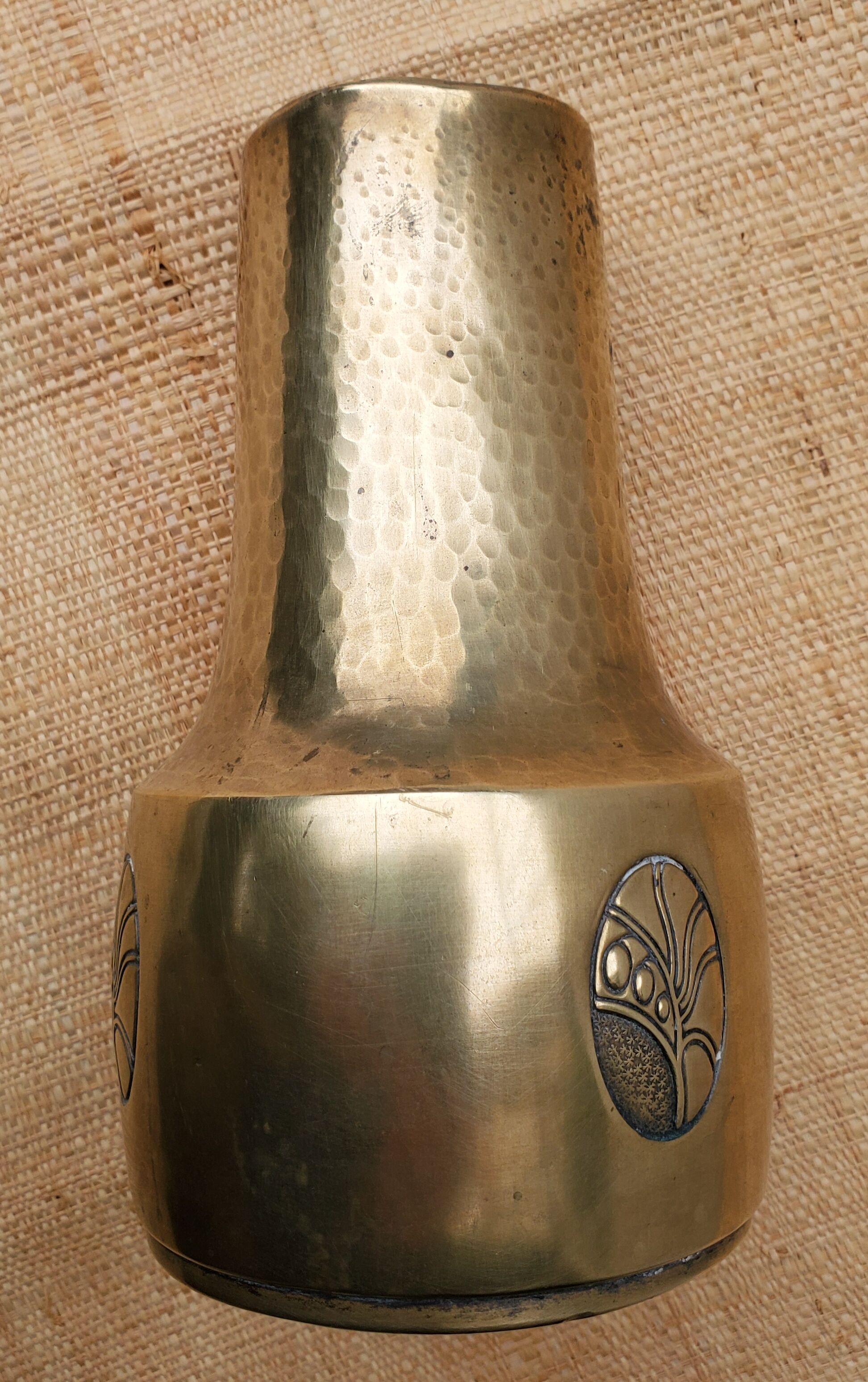 Brass vase