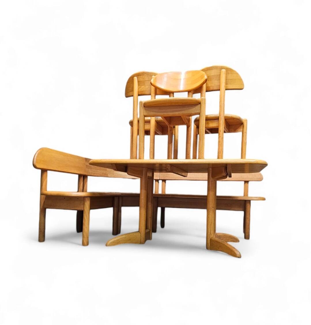 Very rare Ansager mobler set, table , sofa 3x chairs / corner bench