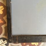 Wooden mirror Bohemian style years 70/80 35x60cm