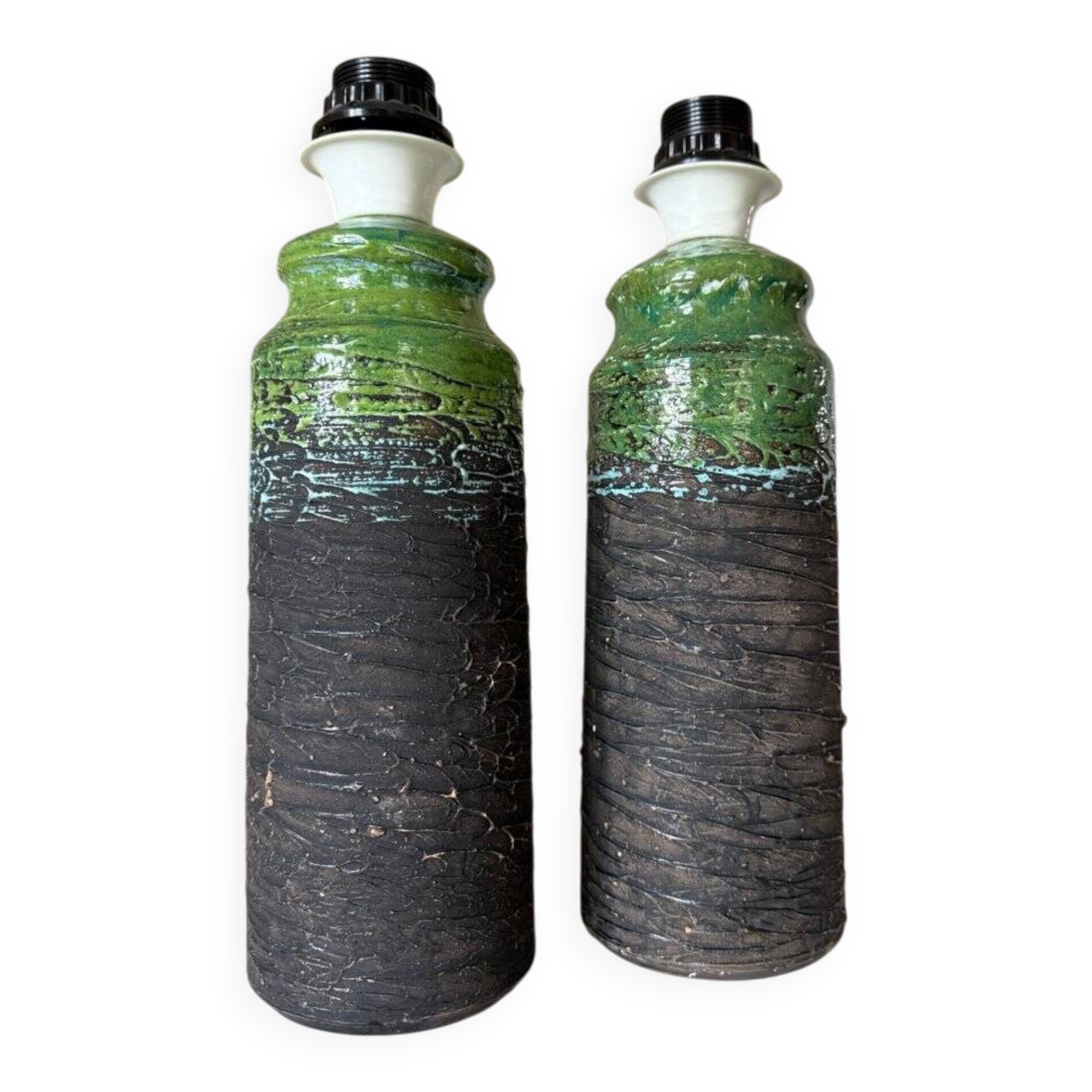 Swedish ceramic table lamps from Tilgmans, 1960s, set of 2