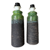 Swedish ceramic table lamps from Tilgmans, 1960s, set of 2