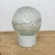 Vintage White Porcelain Ceiling Light, 1970s