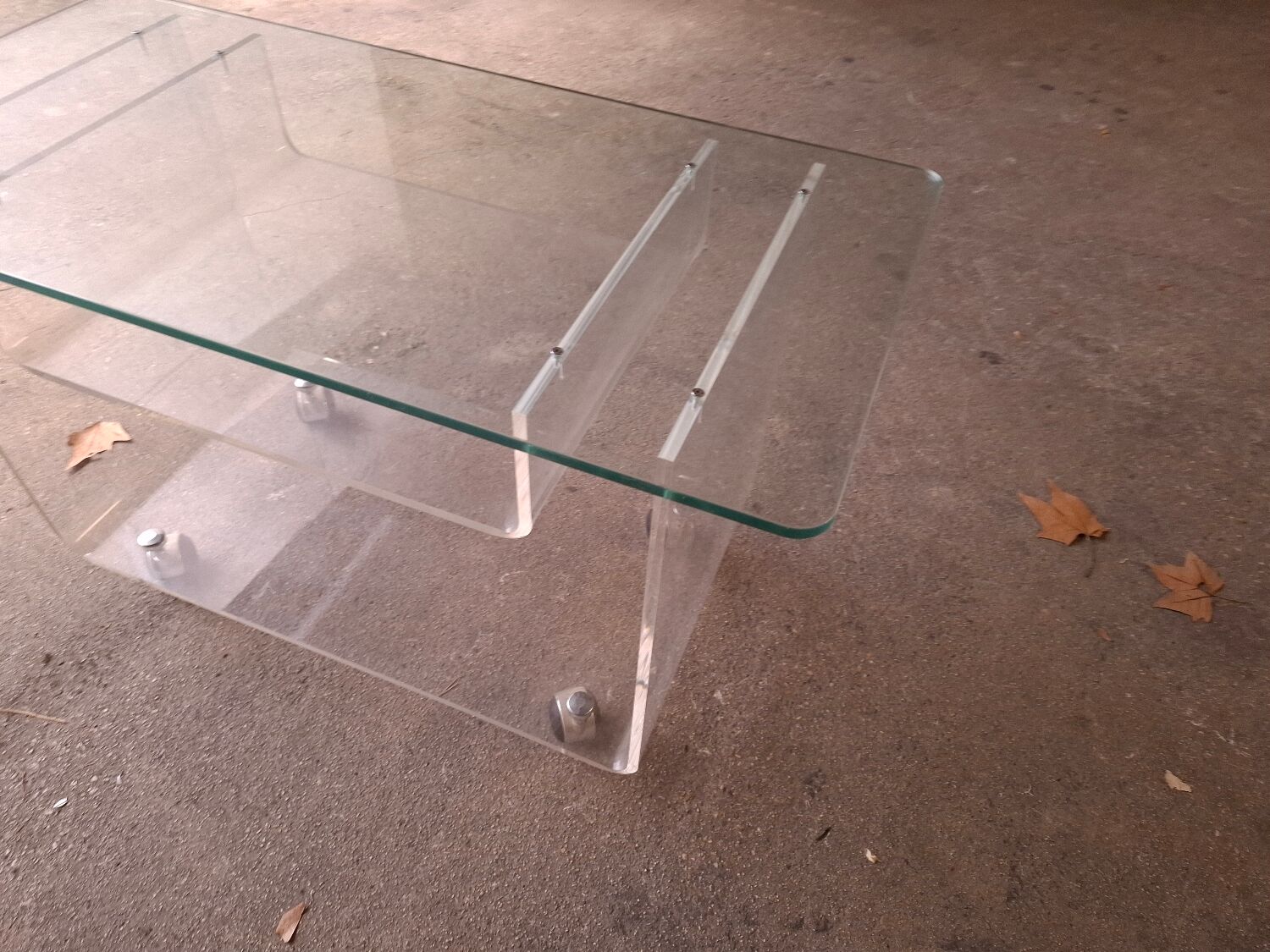 David Lange rolling table for Roche Bobois