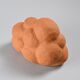Organic ceramic sculpture, circa 1970.