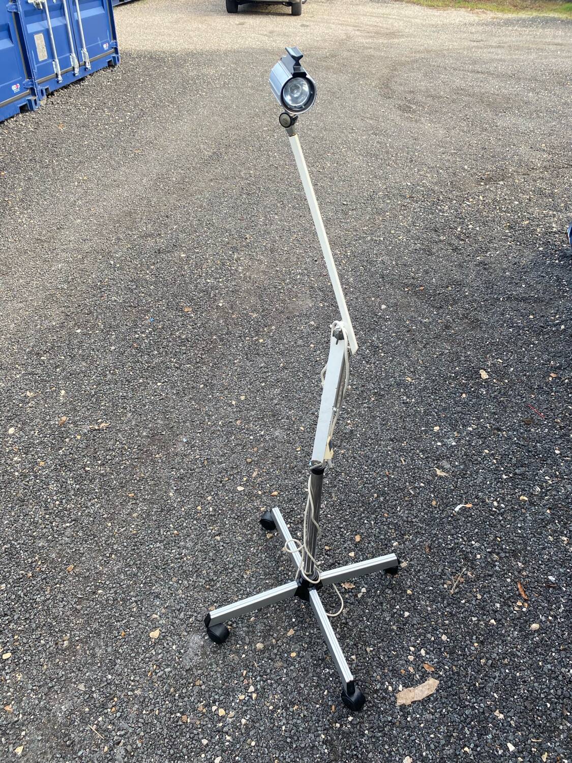 Vintage medical examination lamp on stand – Industrial style