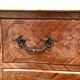 Commode galbée de style Louis XV Dessus Marbre XX siècle