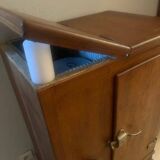 Vintage ice box early 20th century