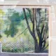 Mixed media on panel "Landscape of Brazil", Timoteo Pérez Rubio, 20th century - Brazil