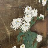 Rimpa-style Byobu screen, six panels, Japan, Meiji period