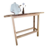 Console en châtaignier