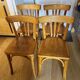 4 vintage bistro chairs