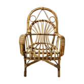 Fauteuil en rotin pour enfant