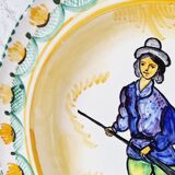 Ceramic Dish XIX Century, Arts and Crafts