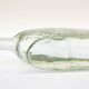 Old molded glass wine decanter
