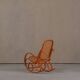 Vintage bentwood rocking chair by Luigi Crassevig, Italy 1970s