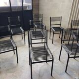 Pair of René Herbst sandow chairs