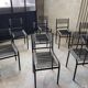 Pair of René Herbst sandow chairs