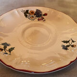 Set of 4 Sarreguemines cup coasters