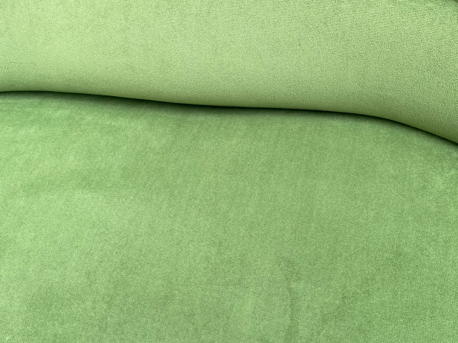 Green velvet toad sofa