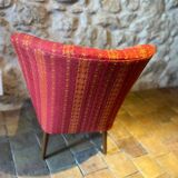 Pair of Scandinavian armchairs 1950/60 Mobelstoff - Kemtau