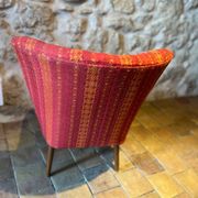 Pair of Scandinavian armchairs 1950/60 Mobelstoff - Kemtau