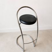 Pair of "Arc" bar stools by Effezeta – Italian Design, Years