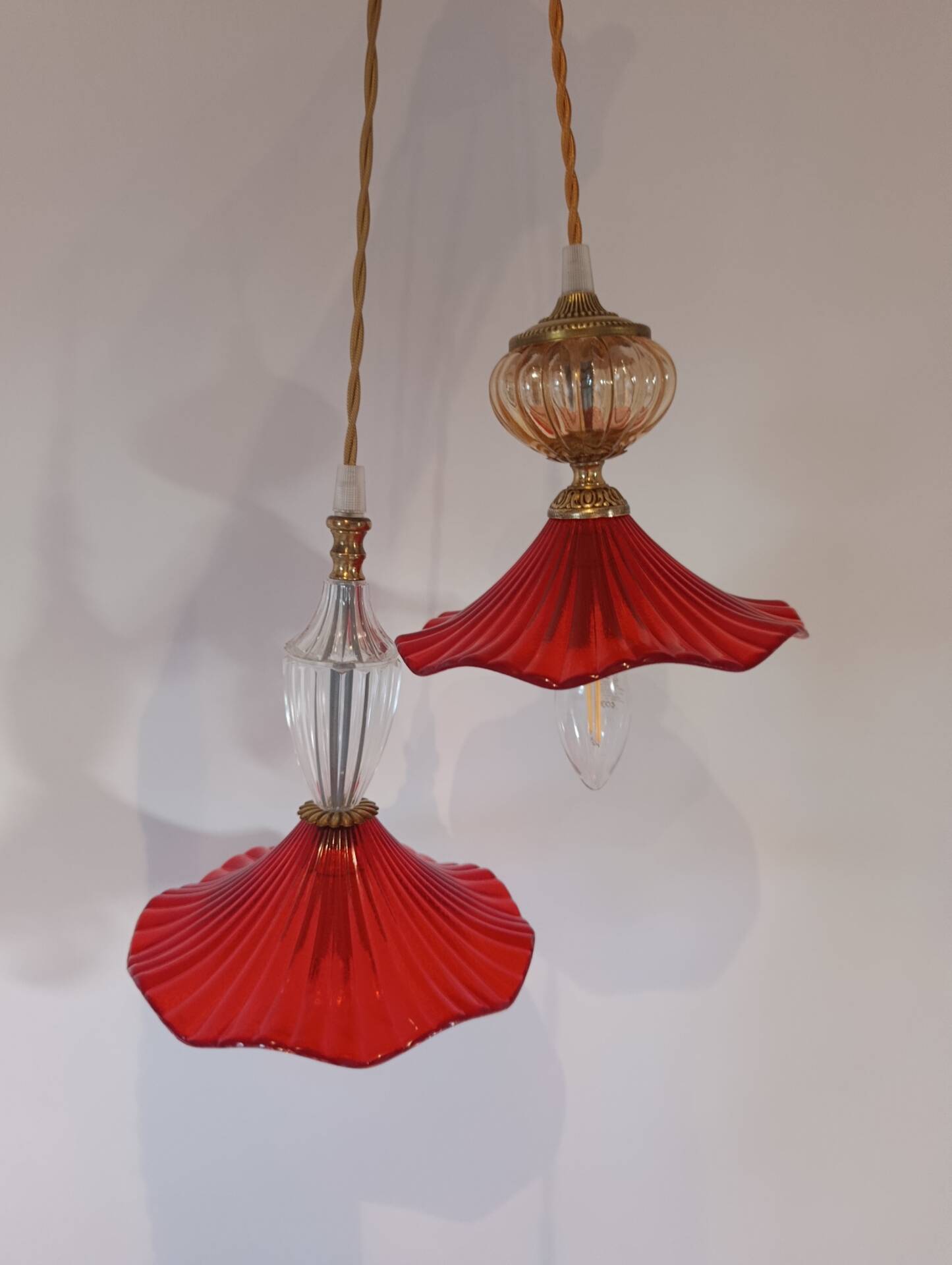 poetic retro ruby lantern