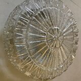 Vintage moulded glass ceiling light
