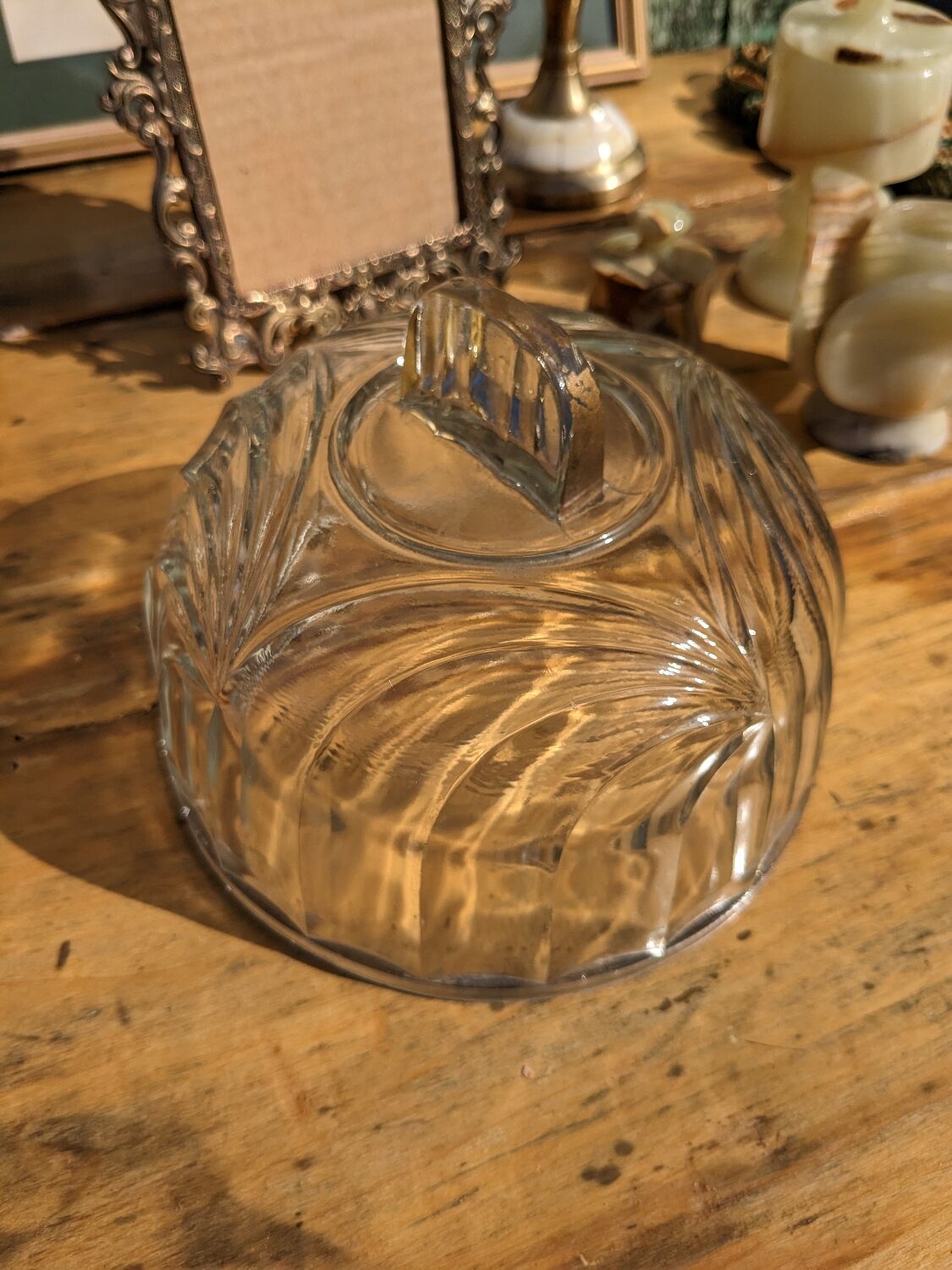 Vintage glass bell