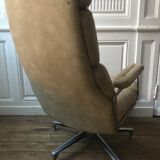 Leather armchair 70's