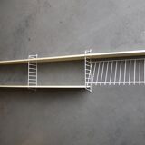 Vintage wall Shelving unit by Nisse Strinning for String AB