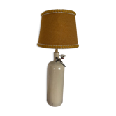 Lampe à poser en céramique beige
