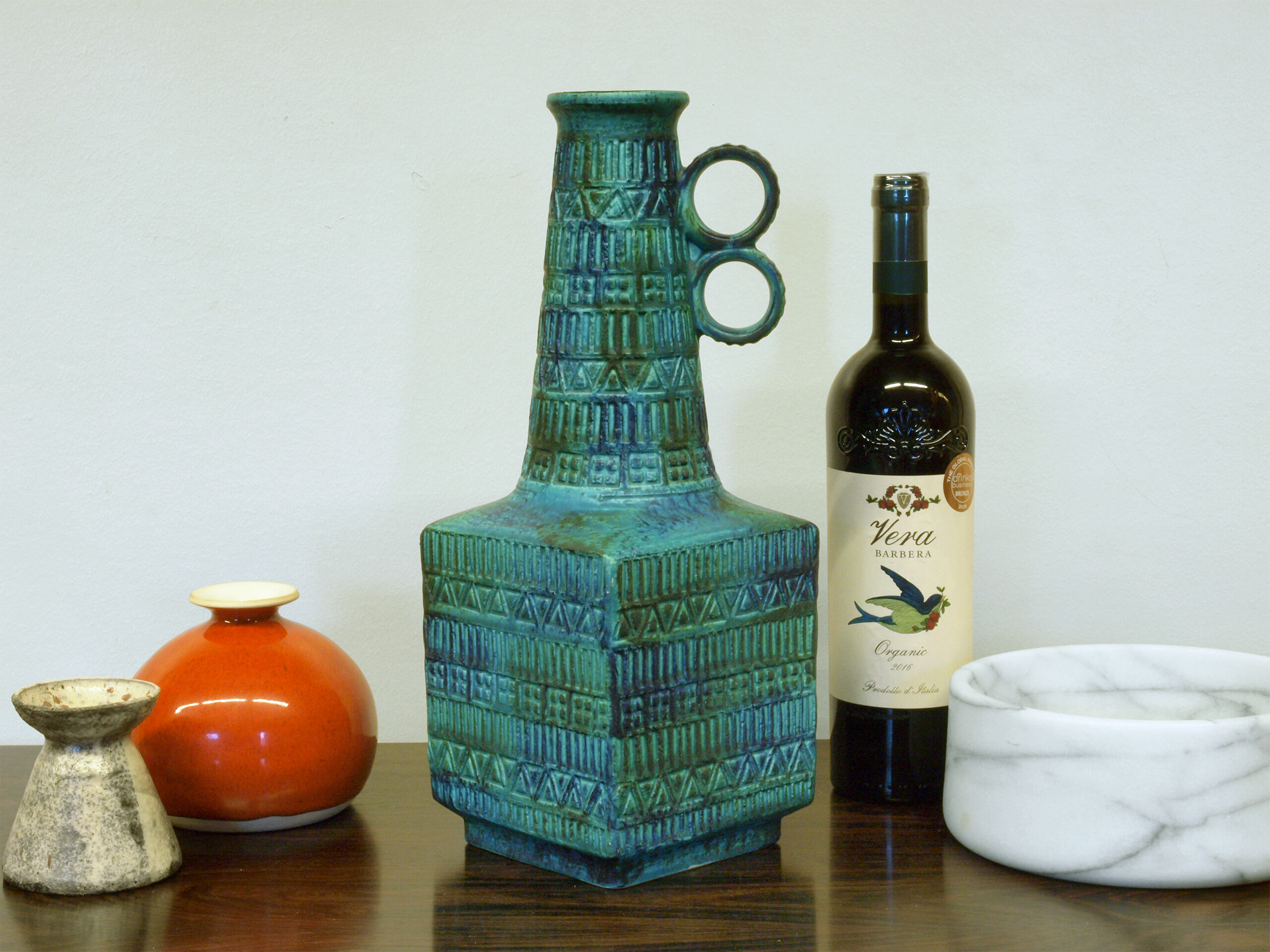 XXL vase by Bodo Mans for Bay Ceramic Design, 1960s