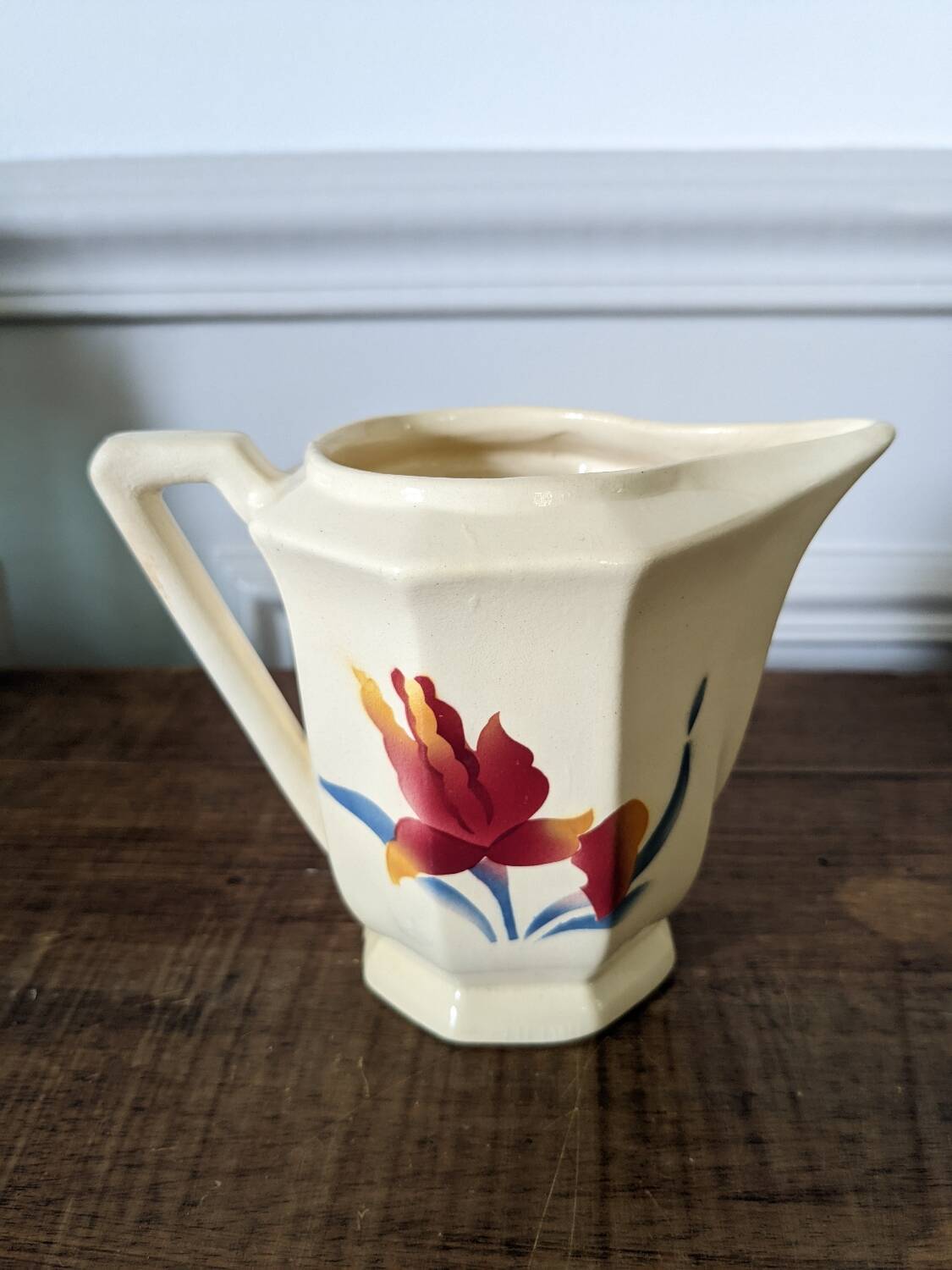 Digoin Sarreguemines milk jug