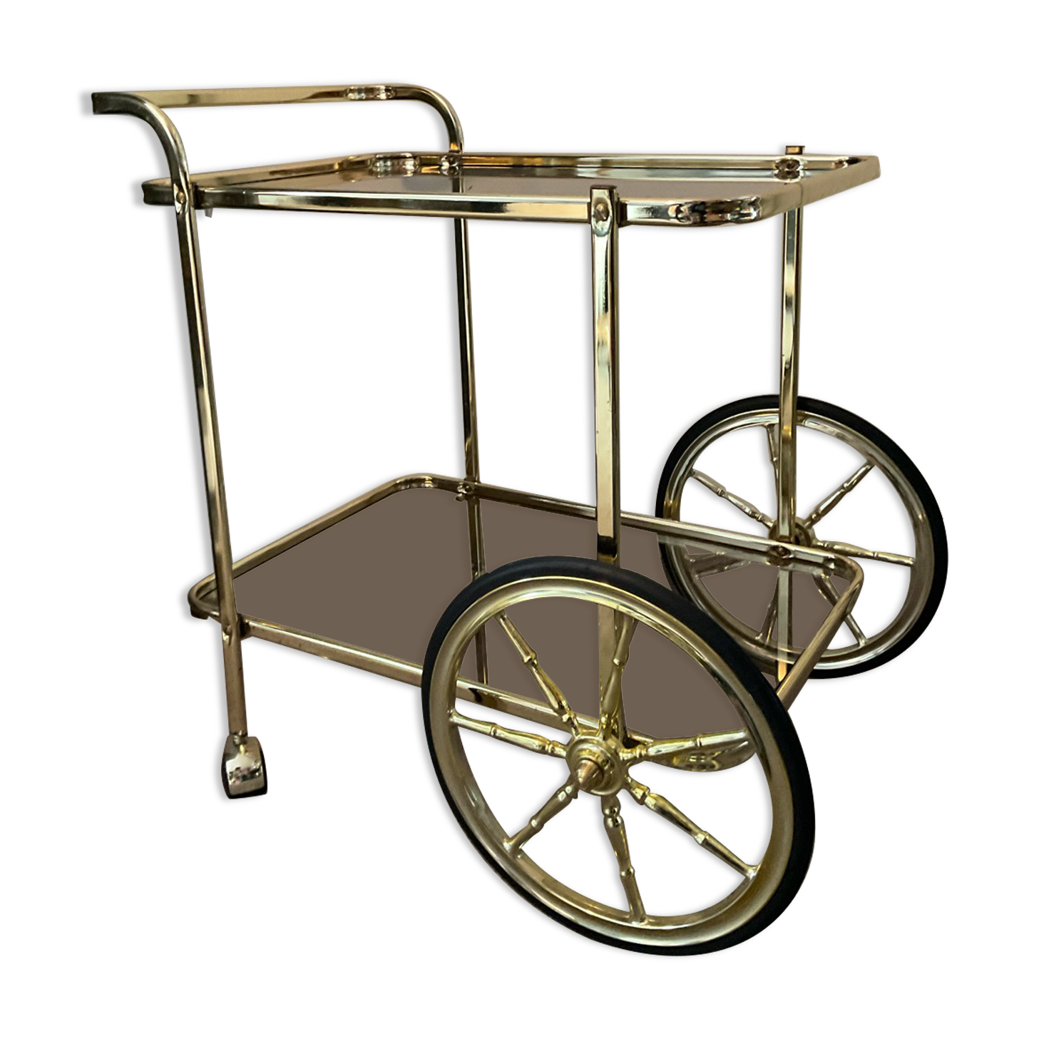 Vintage golden service from the 70s