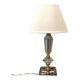 Crystal and golden brass table lamp ~ 1950s/1960s