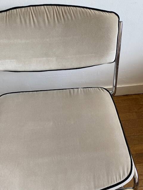 Velvet armchair, 1970