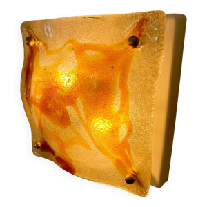 Mazzega applique en verre - 1970s italie