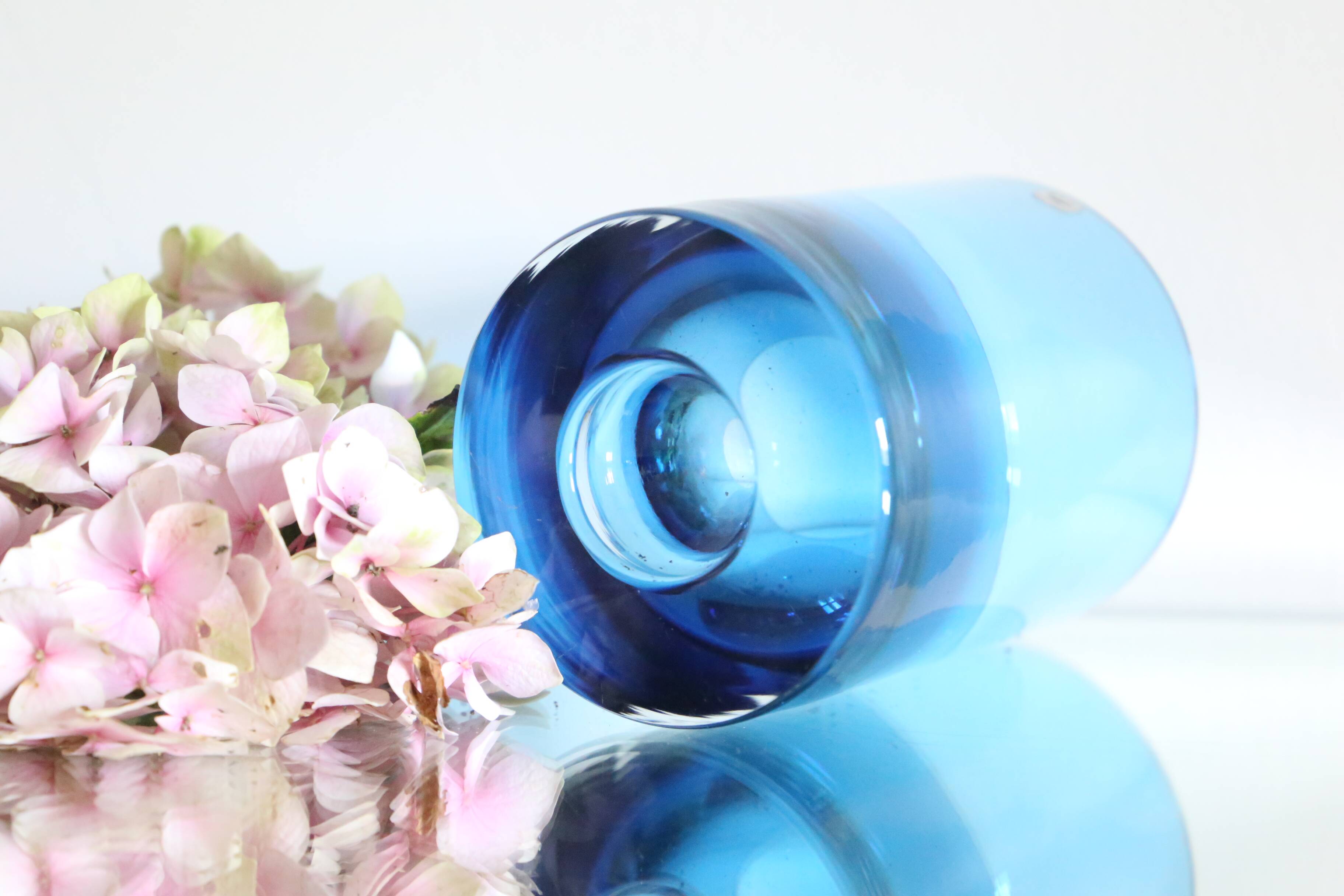 Gral Germany vase, 1965, blue, vintage