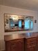 Bistro mirror - brasserie glass eglomisé, 202x102 cm