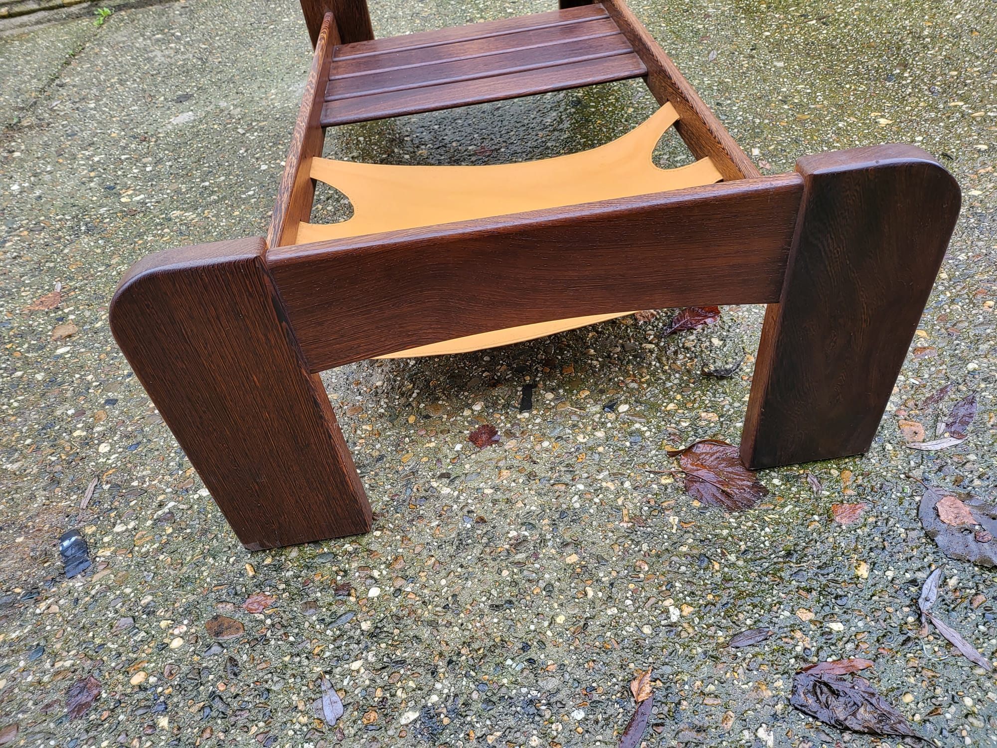 Percival Laver Vintage Wenge Glass Lectuur Holder Coffee Table, 70s