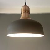 Dutch design 1970s 80s vintage aluminum hanging lamp made  by Raak Amsterdam