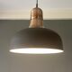 Dutch design 1970s 80s vintage aluminum hanging lamp made  by Raak Amsterdam
