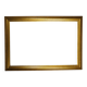 Golden wooden frame 46 x 32